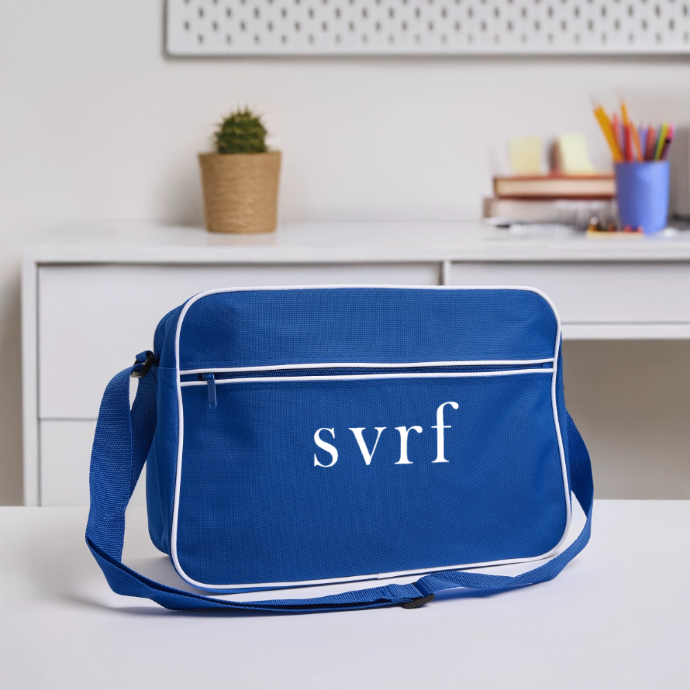 svrf blue bag - blue/white
